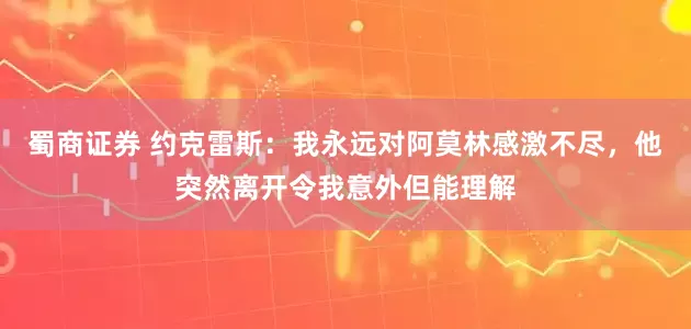 蜀商证券 约克雷斯：我永远对阿莫林感激不尽，他突然离开令我意外但能理解