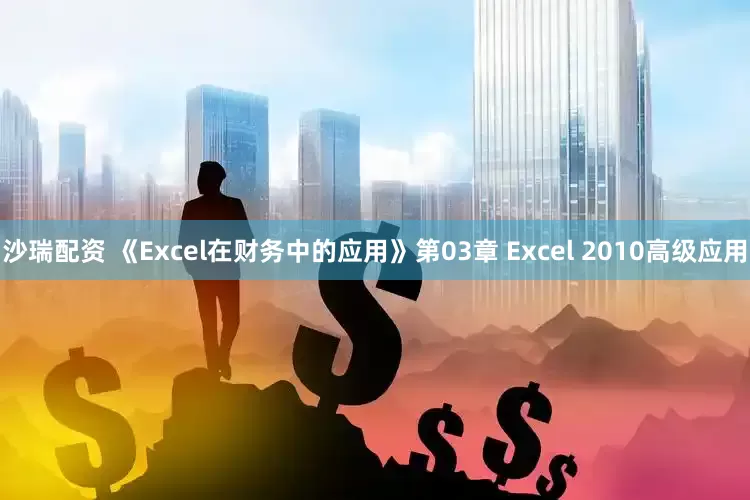 沙瑞配资 《Excel在财务中的应用》第03章 Excel 2010高级应用